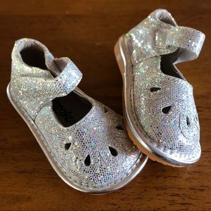 Toddler Laniecakes Silver Sparkle Ella Mary Janes